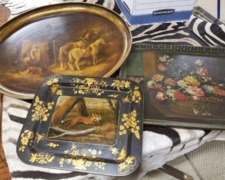 tole and painted trays