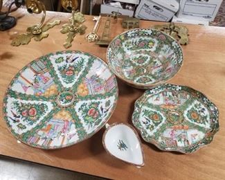 rose medallion pieces
