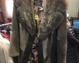 Sophia B Salzman fur jacket.  Available.