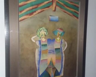 Price Cut - $175 - Original watercolor 30x36