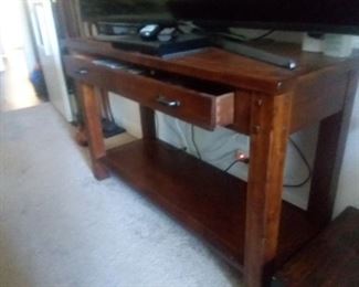 Price Cut - $75 - Sideboard or TV table with drawer. 48x18x30