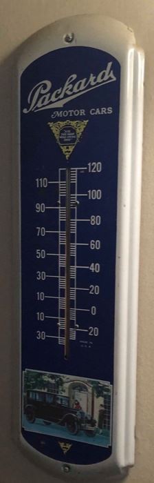 Packard Advertising Thermometer