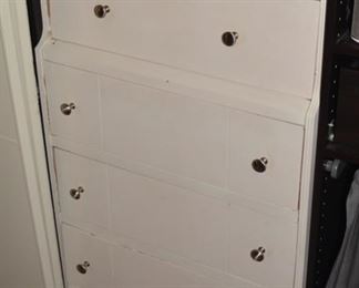 Painted Waterfall Chest of Drawers