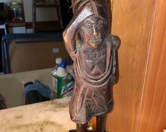 Carved Wood Indian