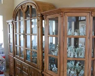 Three piece display cabinet