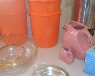 Vintage Tupperware Canister Set