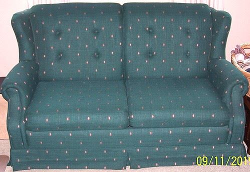 Love seat w/ hide-a-way bed