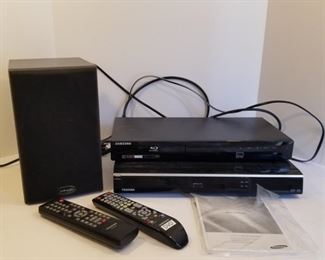 Samsung, Toshiba DVD, Blu-Ray Player, Speaker https://ctbids.com/#!/description/share/237159