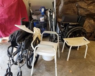 Medical Wheelchair Scooter and other equipment https://ctbids.com/#!/description/share/237168