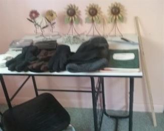 Computer Desk & Winter Gear