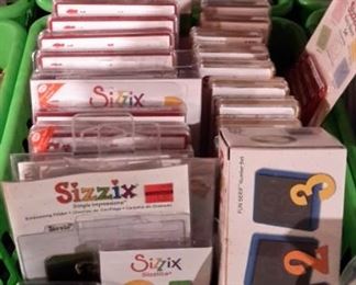 Sizzix, and lots of it!