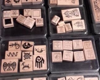 HUNDREDS of stamps!! For scrapbooking, fine art, collage, crafts, etc! There is something for everyone! (not all stamps are shown!)