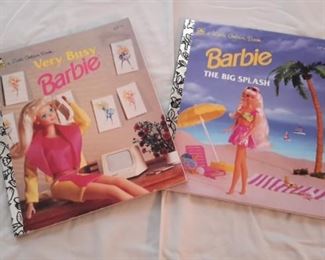 Little Golden Book Barbie stories.