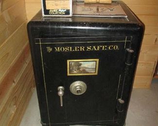Antique Mosler safe