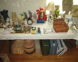Glassware and household items