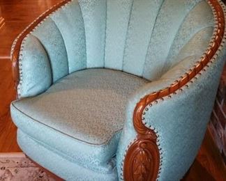 antique chair closeup