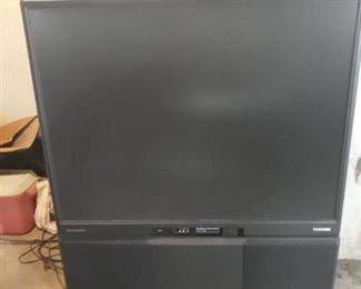 Toshiba Big Screen TV, Pioneer Stereo, Toshiba VCR