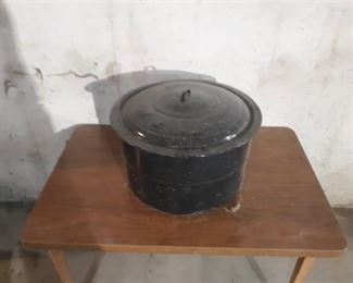 Granite Ware Stock Pot w/ Metal Insert