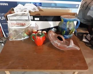 Tomato Pitcher and Cup Set and MORE