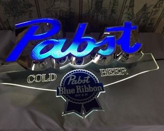 Pabst Blue Ribbon Light Up Sign https://ctbids.com/#!/description/share/235174