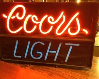 Neon Coors Light Sign https://ctbids.com/#!/description/share/235184