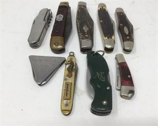 Pocket Knife Assortment Lot 2 https://ctbids.com/#!/description/share/235587