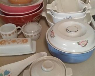 Pyrex and Corningware
