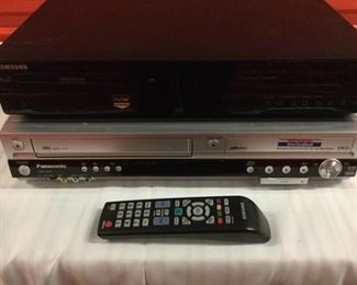 DVD Recorder VCR Combo: Samsung and Panasonic https://ctbids.com/#!/description/share/236092