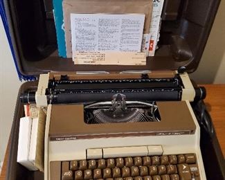 Vintage typewriter, IBM