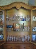 Baccarat, Waterford, and Swedish crystal