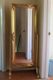 Victorian floor mirror