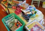 Toys, games, beads and art supplies