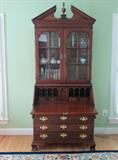 Desk with bookcase