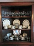 Detail of corner cupboard