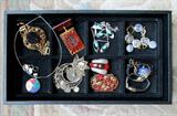 Great vintage jewelry, danish, bakelite and more