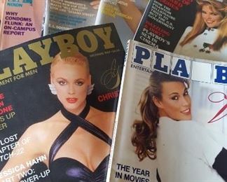 Early Playboy magazines