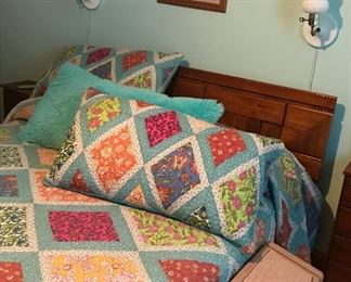 Queen size bed - mattress not for sale