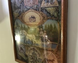 Carriage classic print