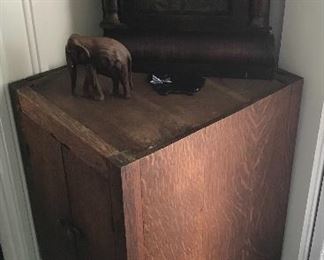 Primitive table and Clock case
