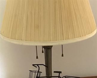 Nice lamp with collectibles