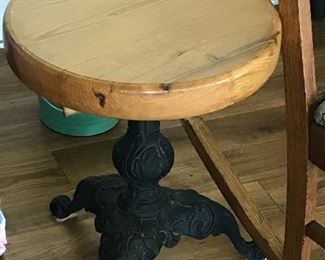 Vintage piano stool