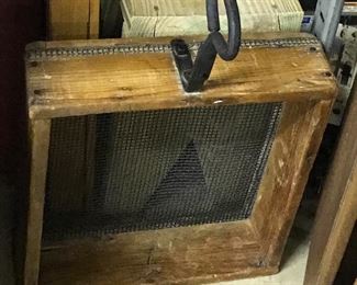 Old sifter for seeds