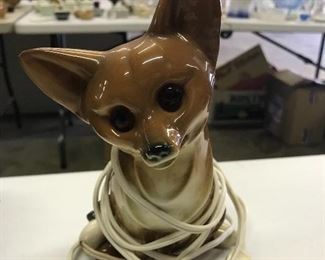 Chihuahua lamp