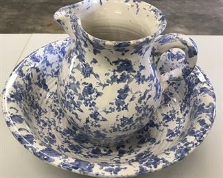 Pitcher and bowl
