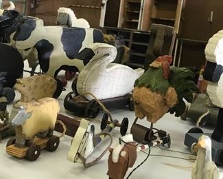 Variety pull toys