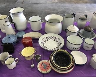 Enamelware large assortment