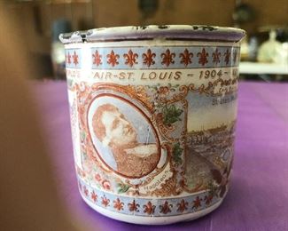 1904 worlds fair metal cup