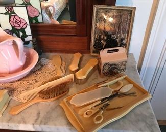 Vintage dresser sets