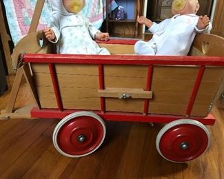 Vintage child’s wagon