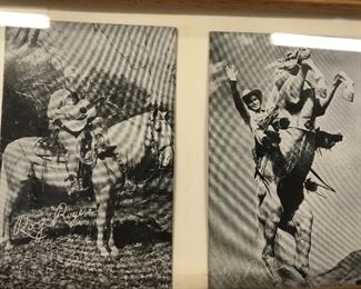 Roy Rogers post cards